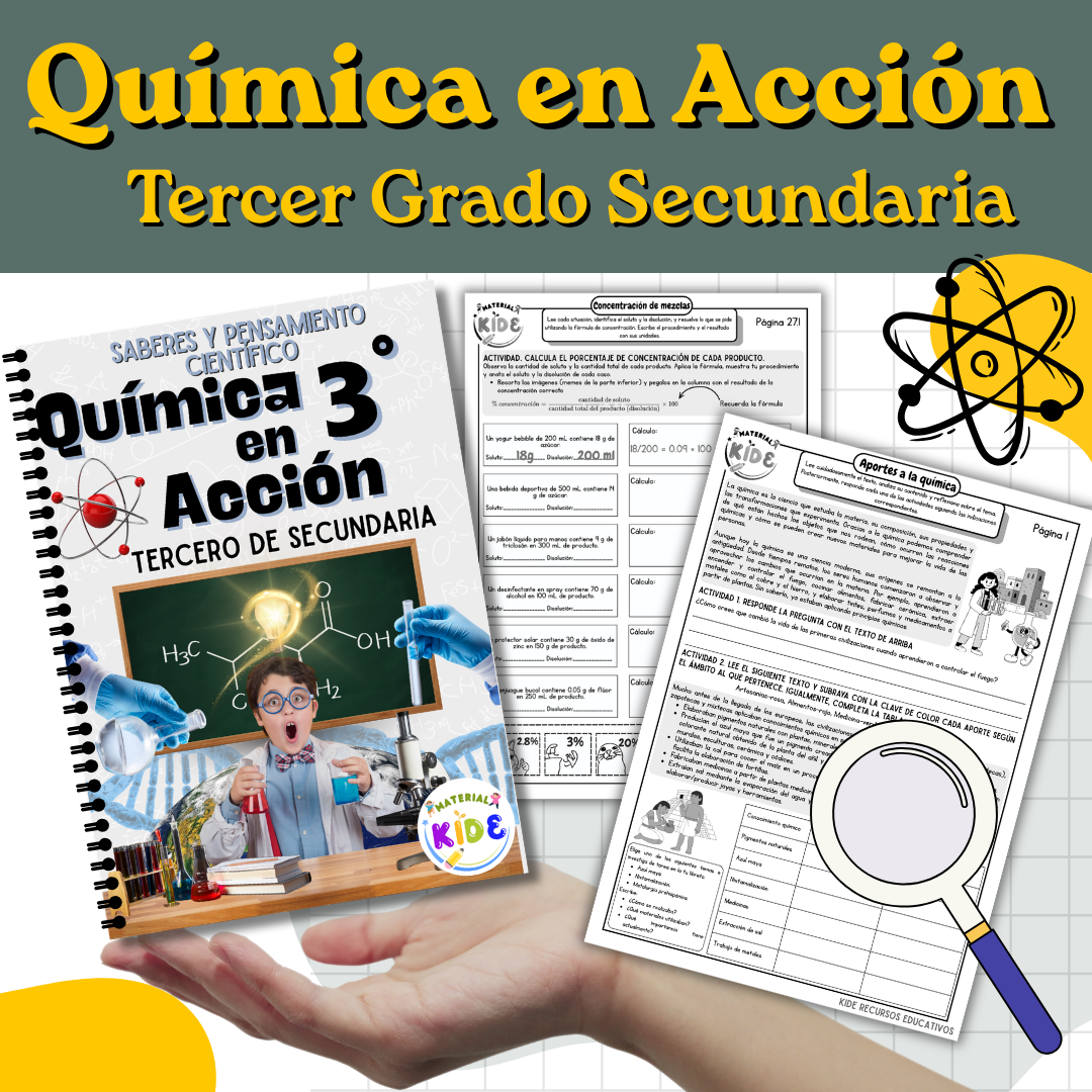 Tercer Grado Química en Acción