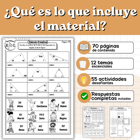 Primer grado Matemáticas Corta, colorea y calcula